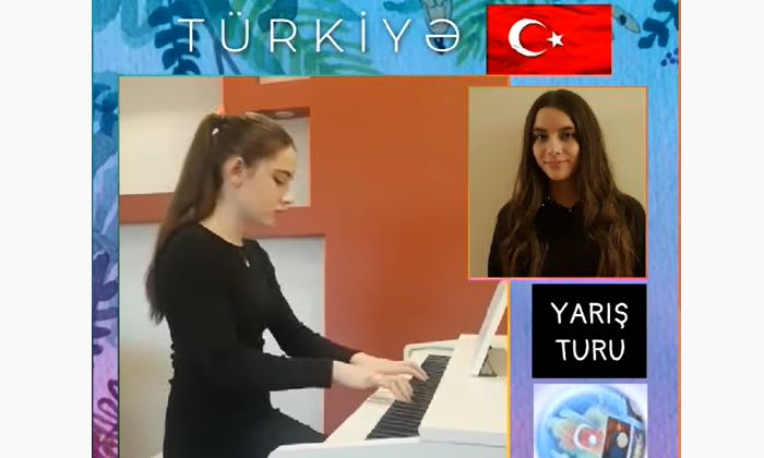 ÖĞRENCİMİZ MELİS ÖZDEMİR'İN  BAKÜ YARIŞMA PERFORMANSI